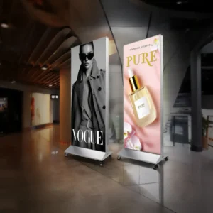 Backlit Fabric Boxes