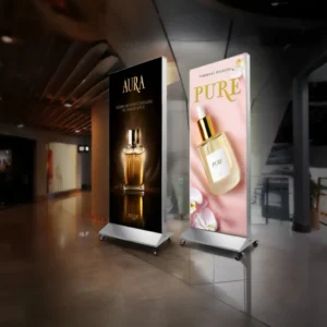 Backlit Fabric Boxes