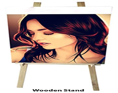 7) Wooden Standee